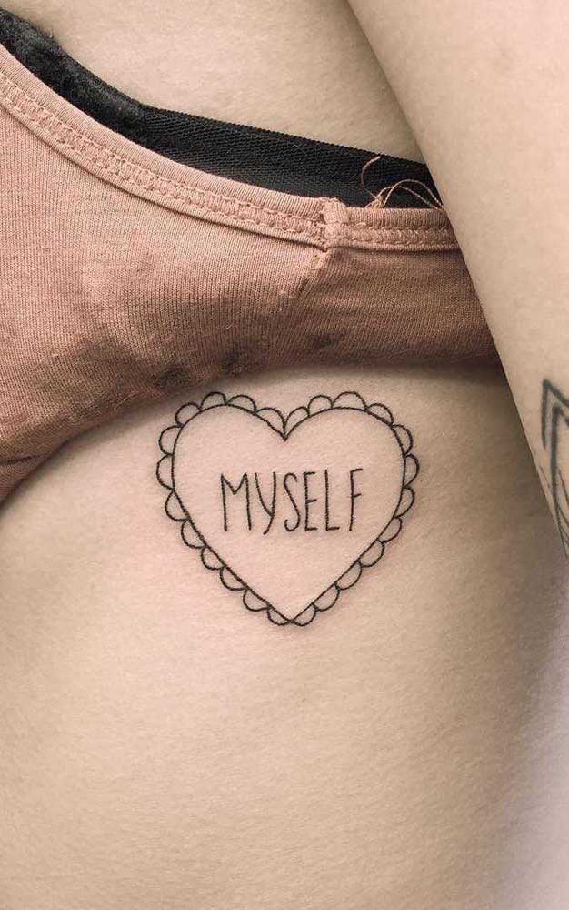 tatuagem na costela feminina frases