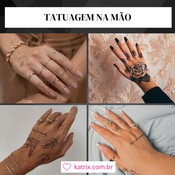 quanto custa uma tatuagem na mão pequena