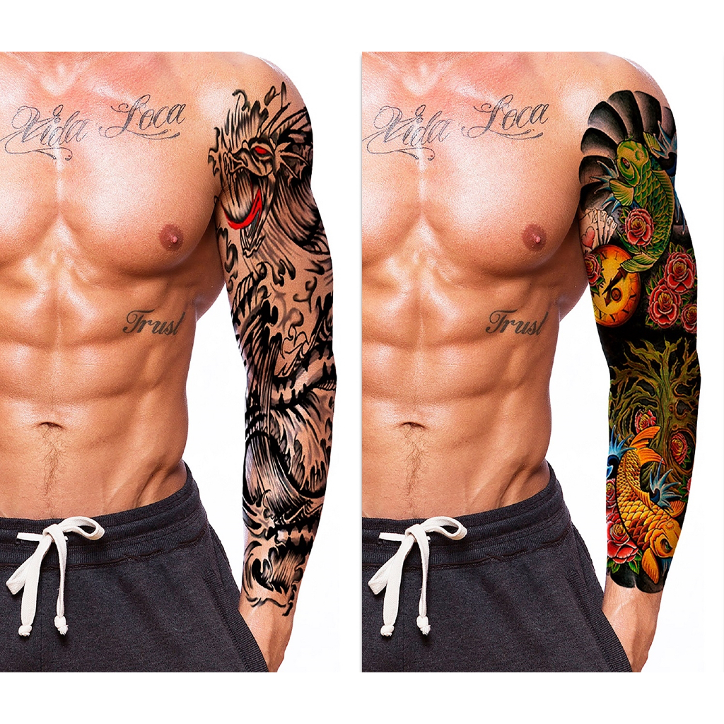 tatuagem braço sombreada