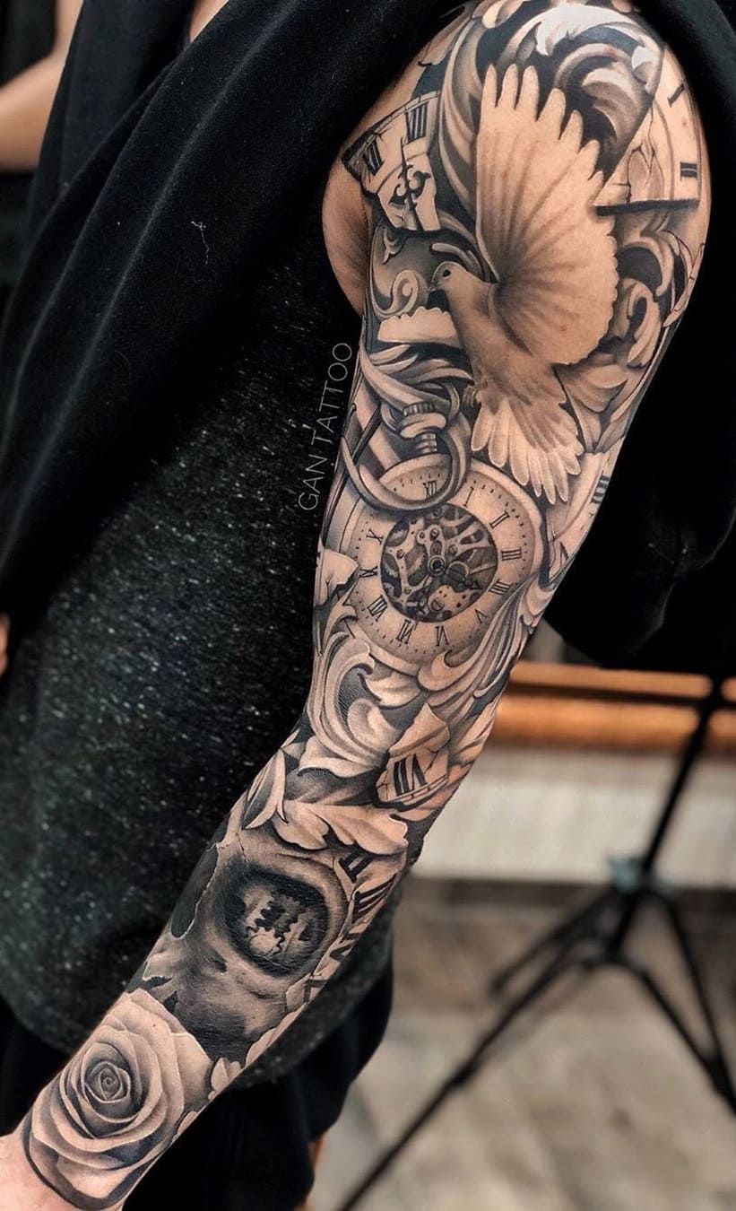 tatuagem braço bíceps