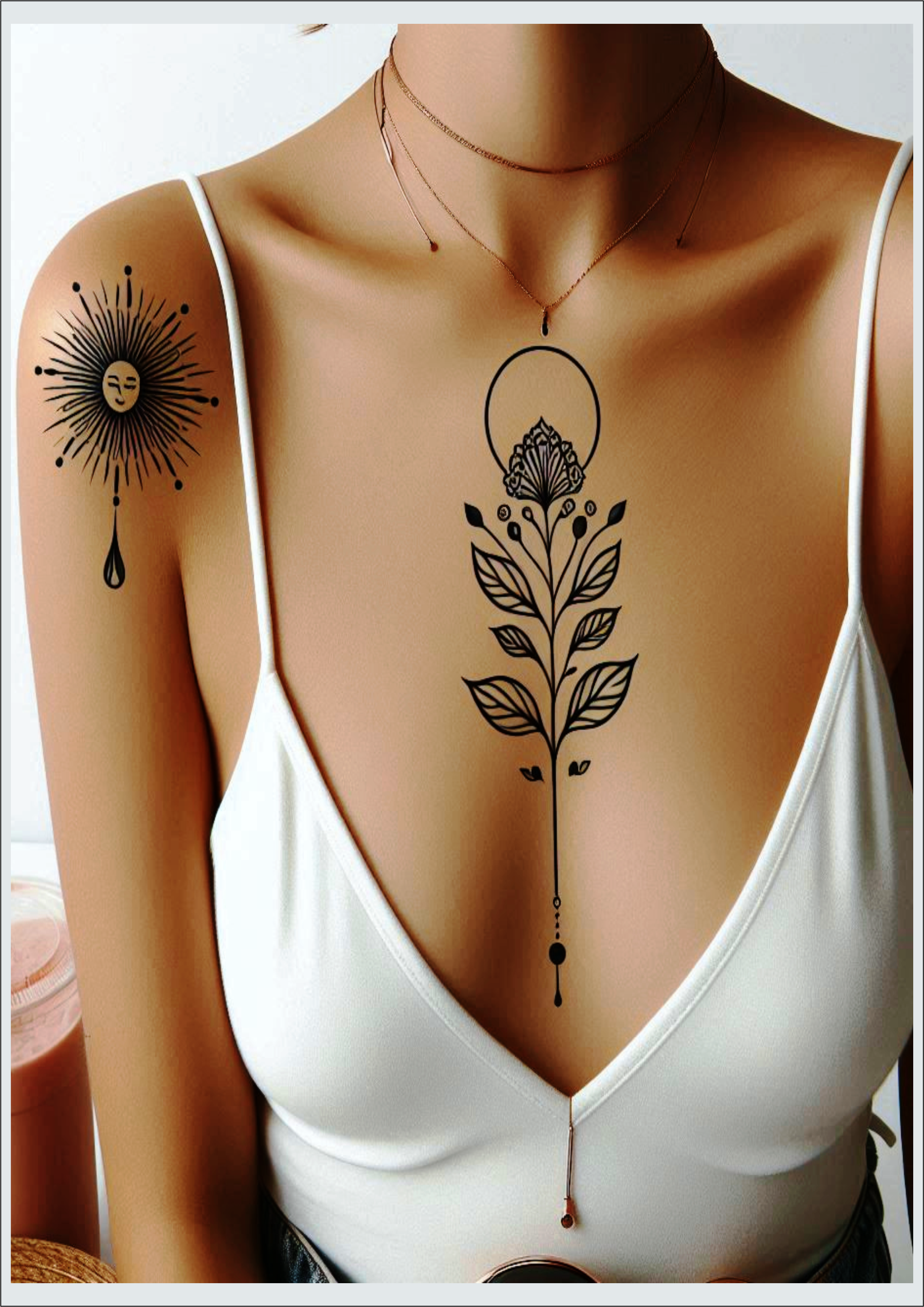 quanto custa uma tatuagem no colo feminina