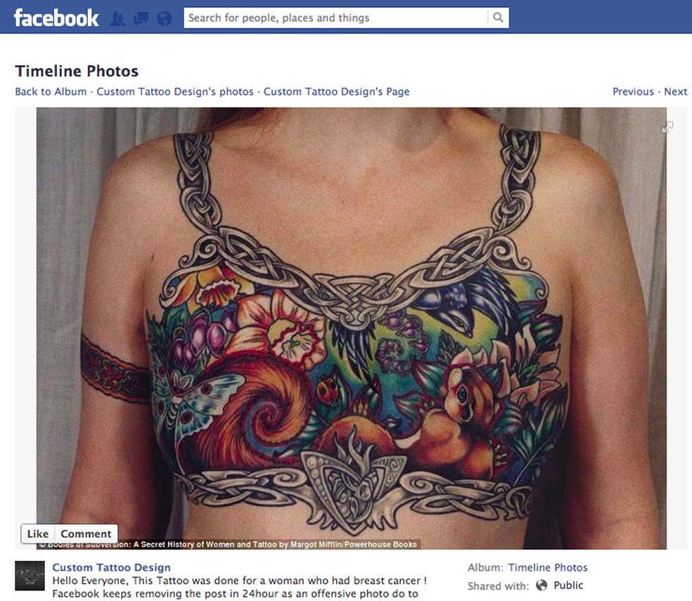 tatuagem colo feminina vs tatuagem pulso