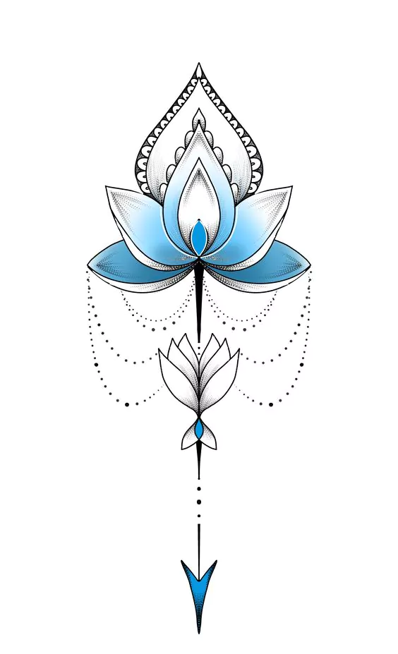 tatuagem ornamental peito