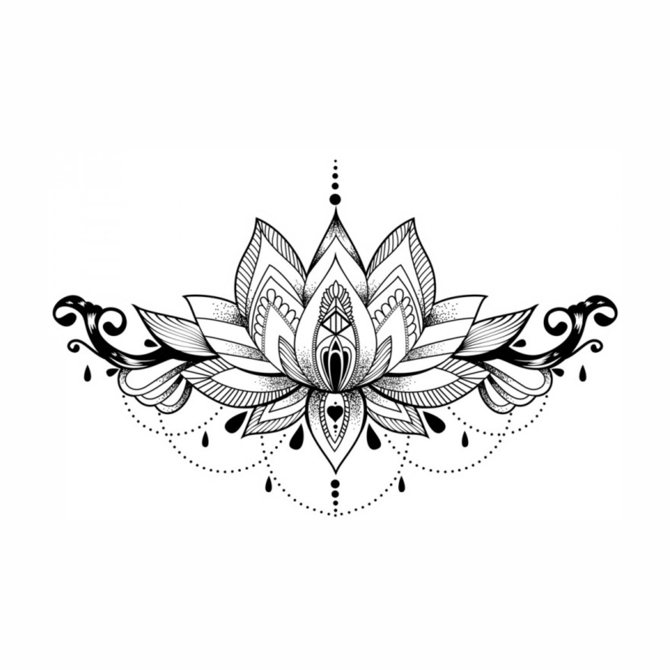 ideias de tatuagem feminina no peito para inspiração