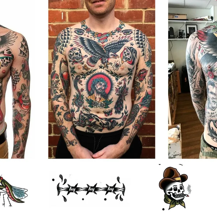 tatuagem old school vs neo tradicional