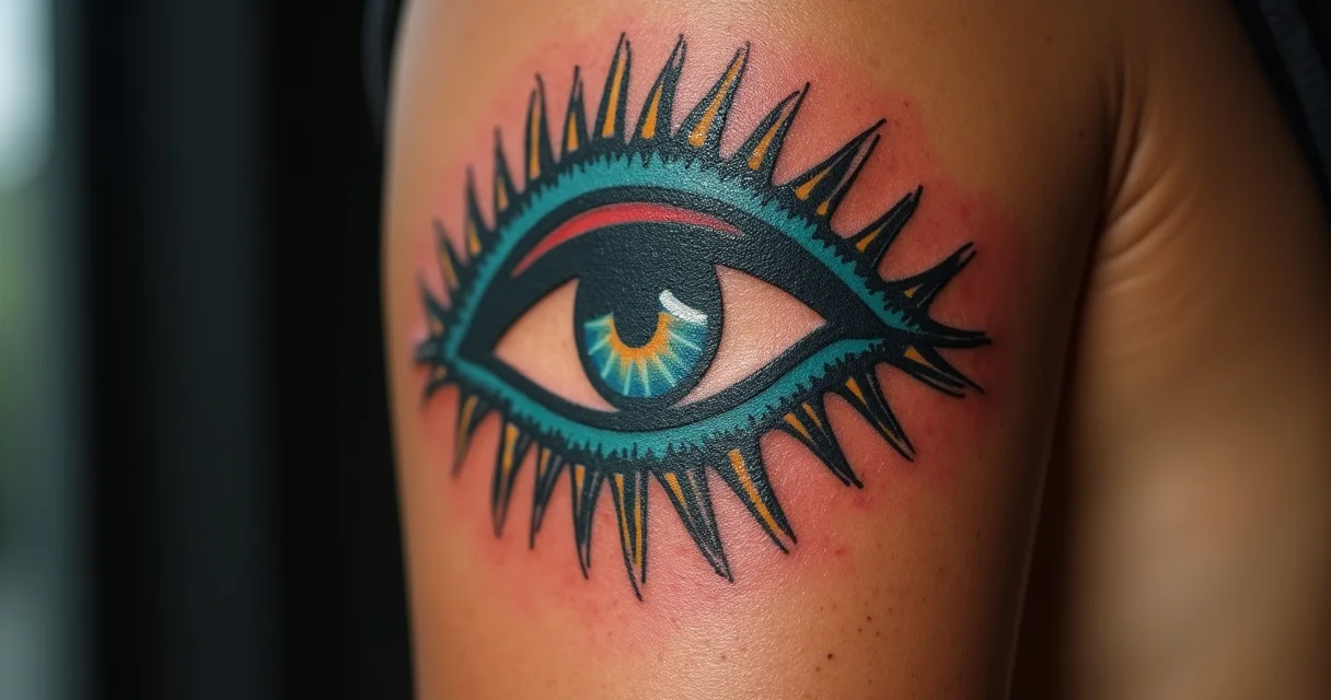 Tatuagem Olho Grego