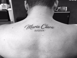 tatuagem pai e filho simples