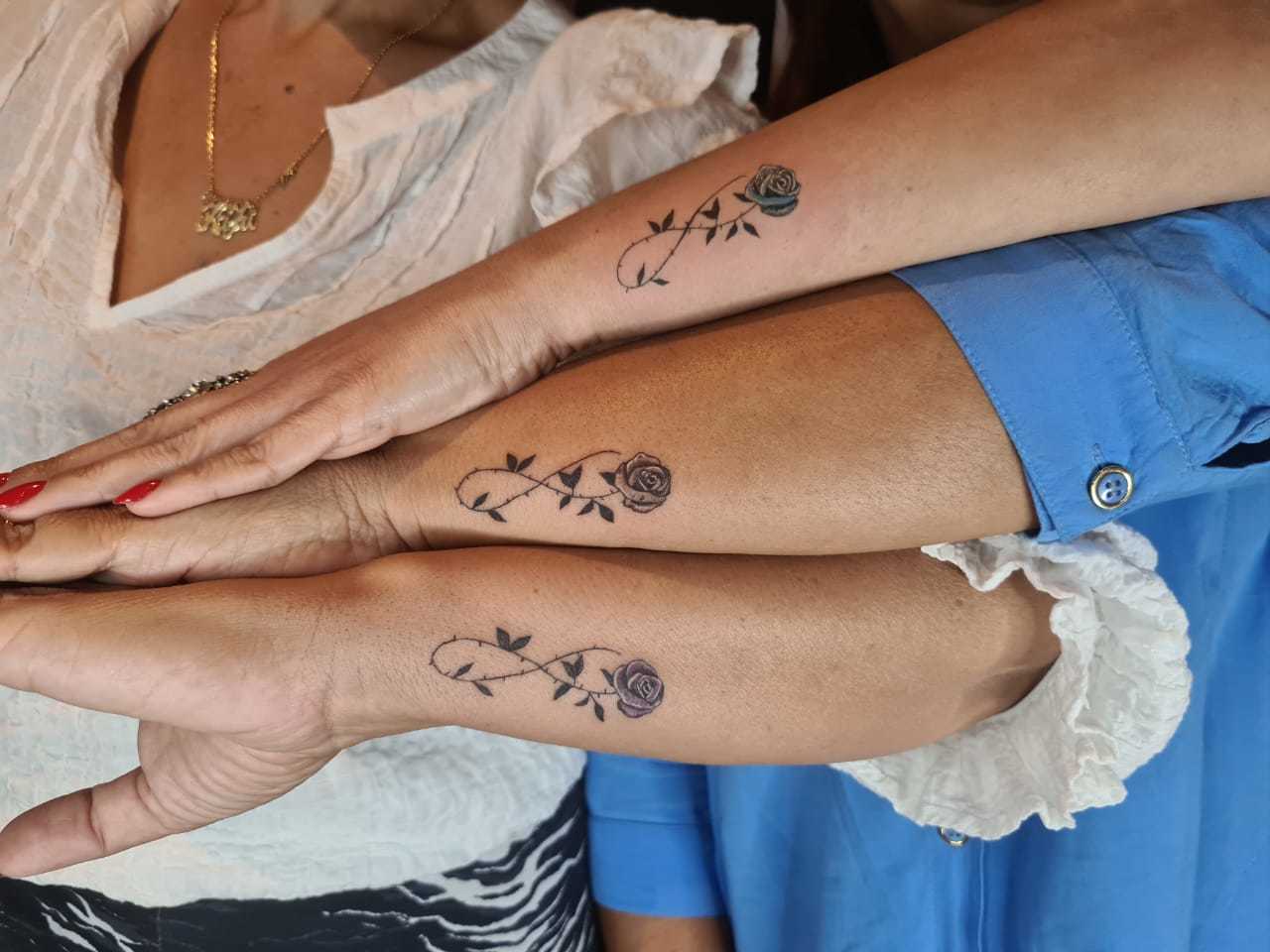 tatuagem de amizade para mostrar cumplicidade