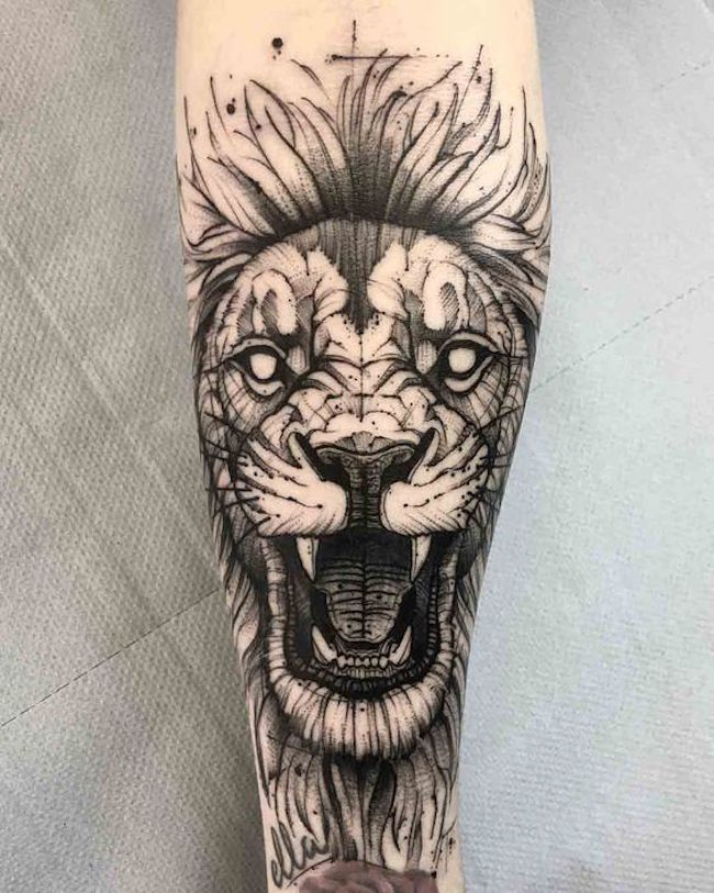 tatuagem de braço masculino