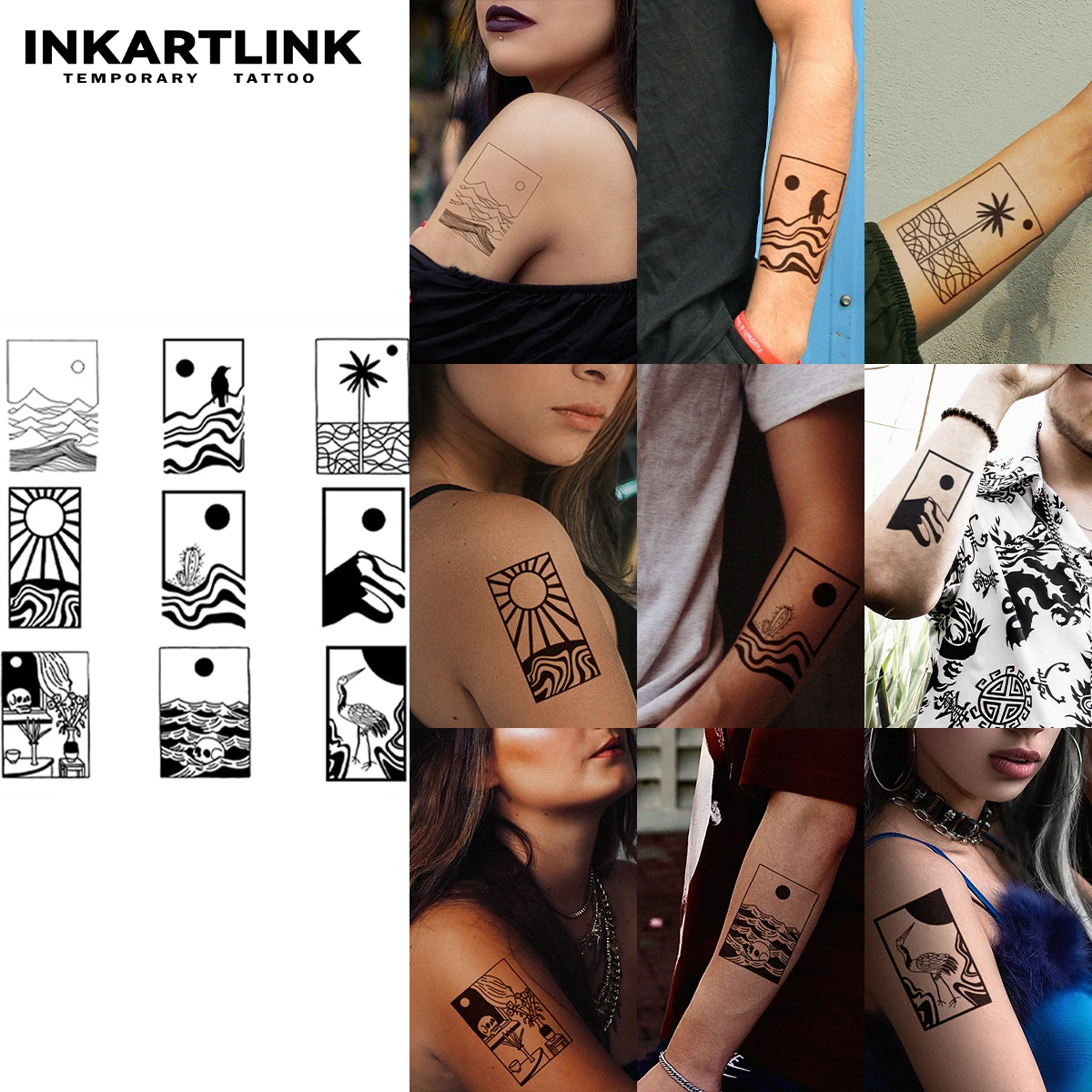 tatuagem de antebraço externo masculino