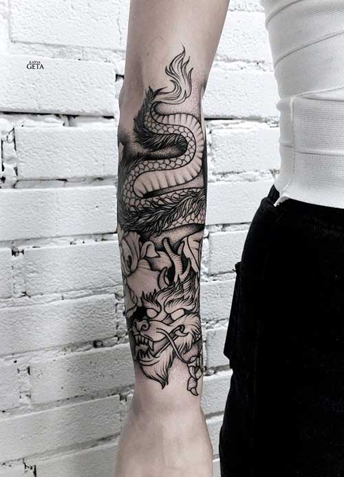 ideias de tatuagem antebraço homem