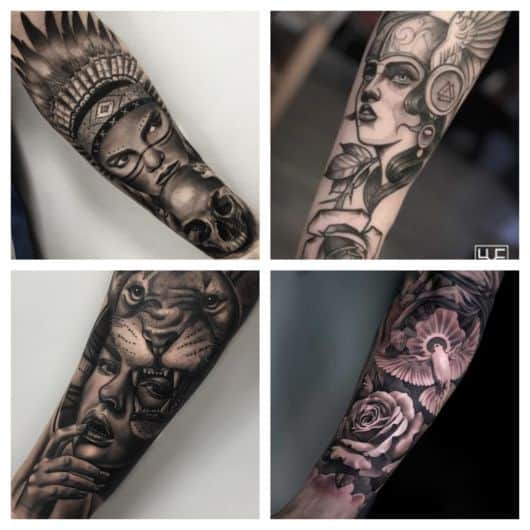 melhores tatuagens antebraço masculino