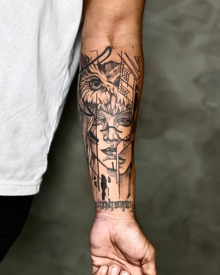 tatuagem de pulso masculino