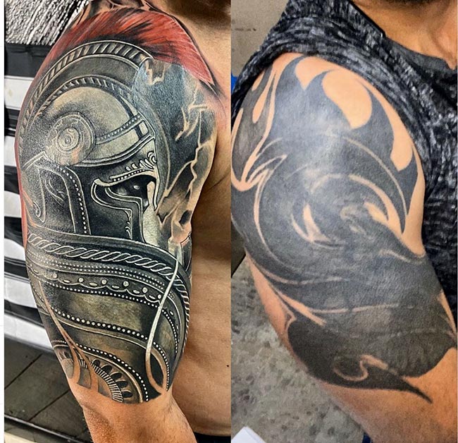 erros comuns ao cobrir tatuagem antiga