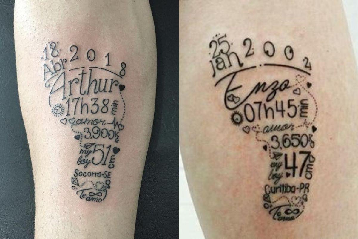 ideias de tatuagem para filho homem