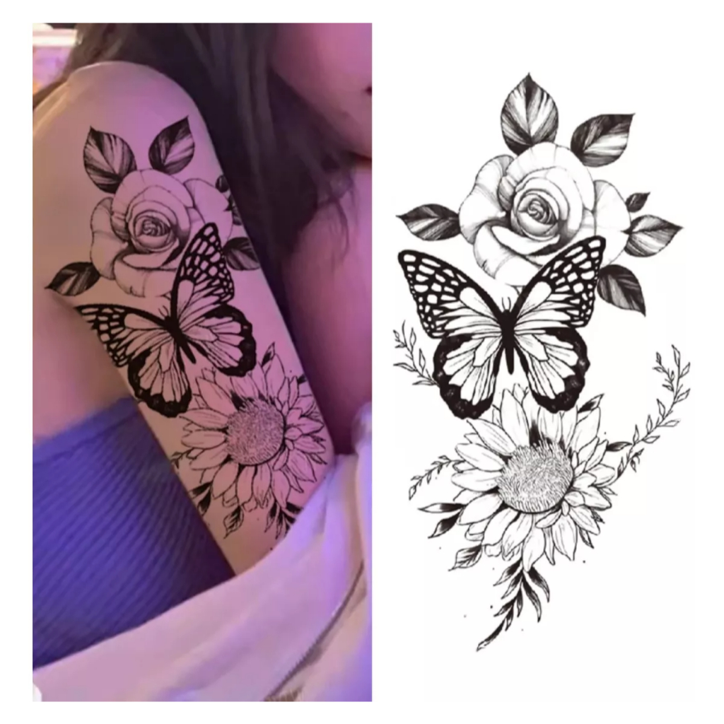 tatuagem feminina fine line