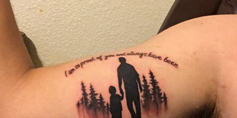 tatuagem pai e filho vs tatuagem pai e filha