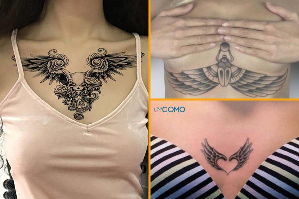 melhores ideias tatuagem peito feminina delicada