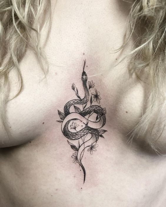 tatuagens femininas peito ombro ideias fotos