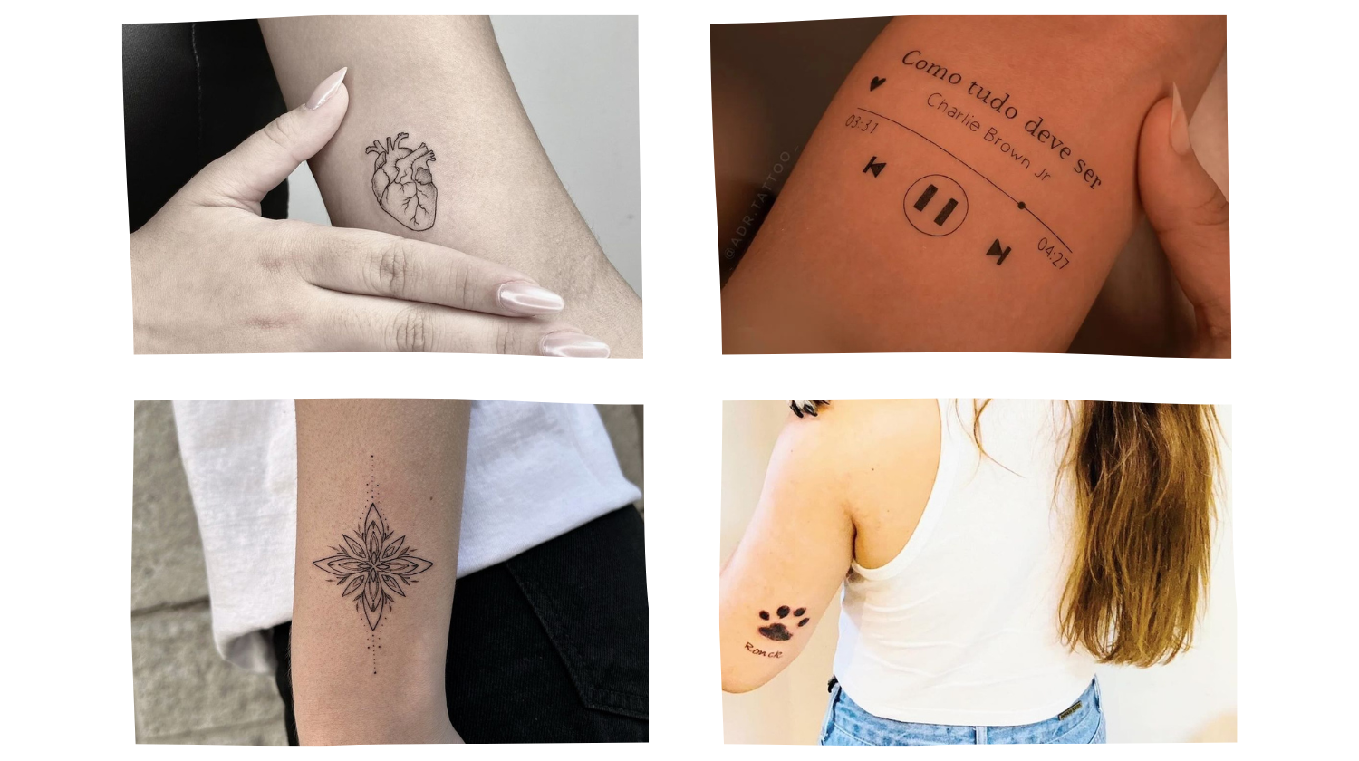 tatuagem feminina de pássaro