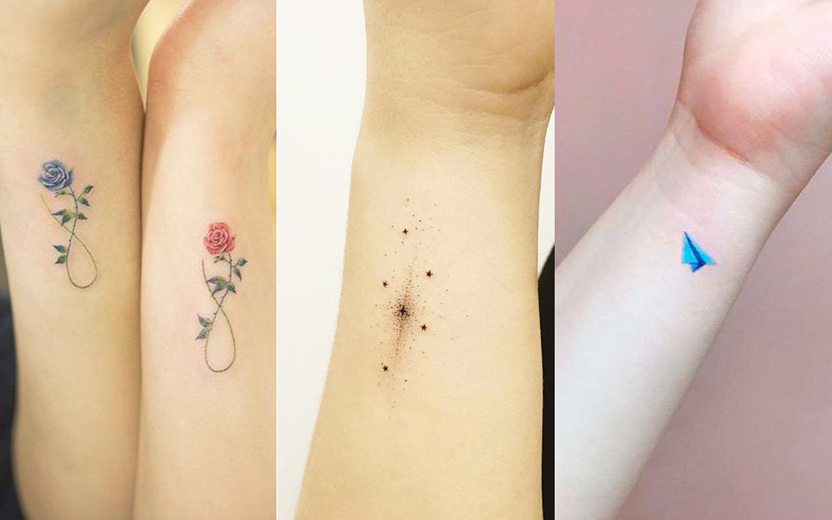 tatuagem pulso feminina