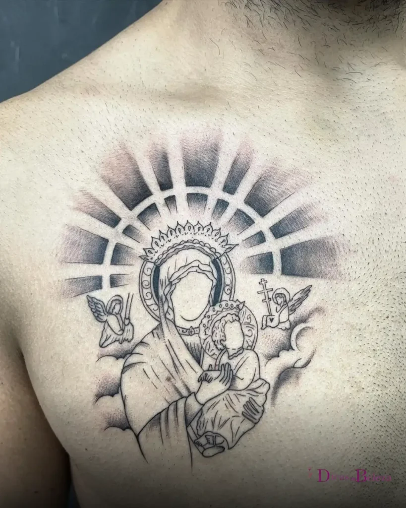tatuagem religiosa