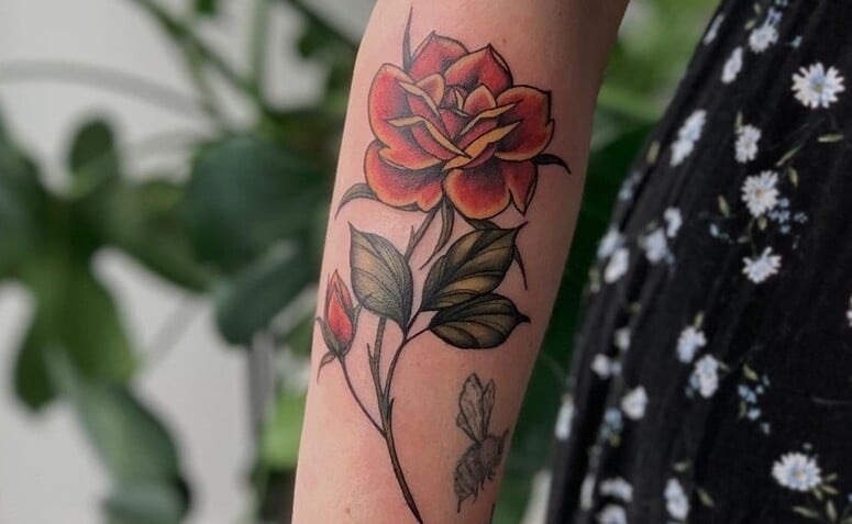 Tatuagem Rosas Vermelhas Significado