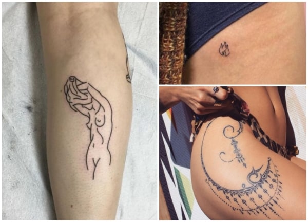 As 10 Tatuagens Mais Sensuais para Realçar a Curva do Corpo