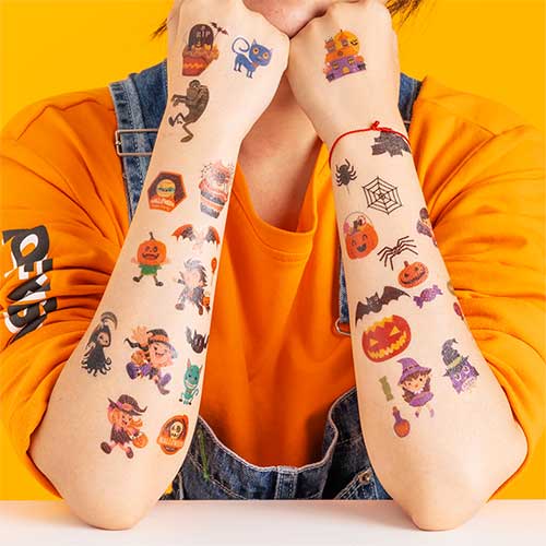 melhores estilos de tatuagem temporária para festas