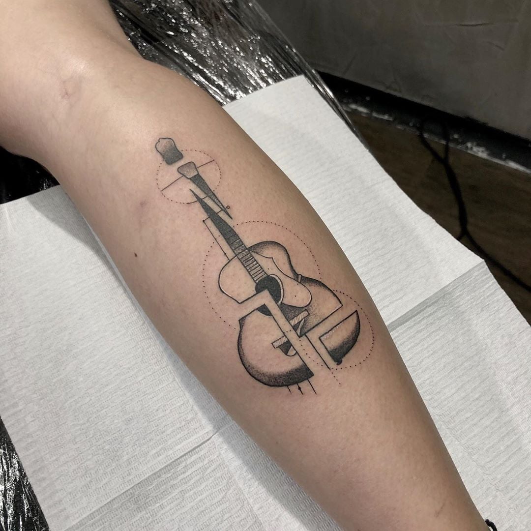 tatuagem nota musical