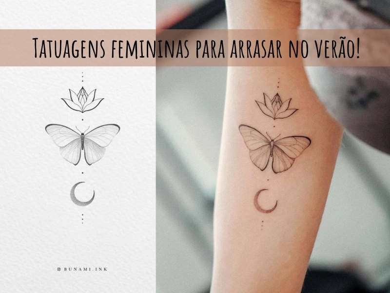 tatuagem de coração delicado feminina