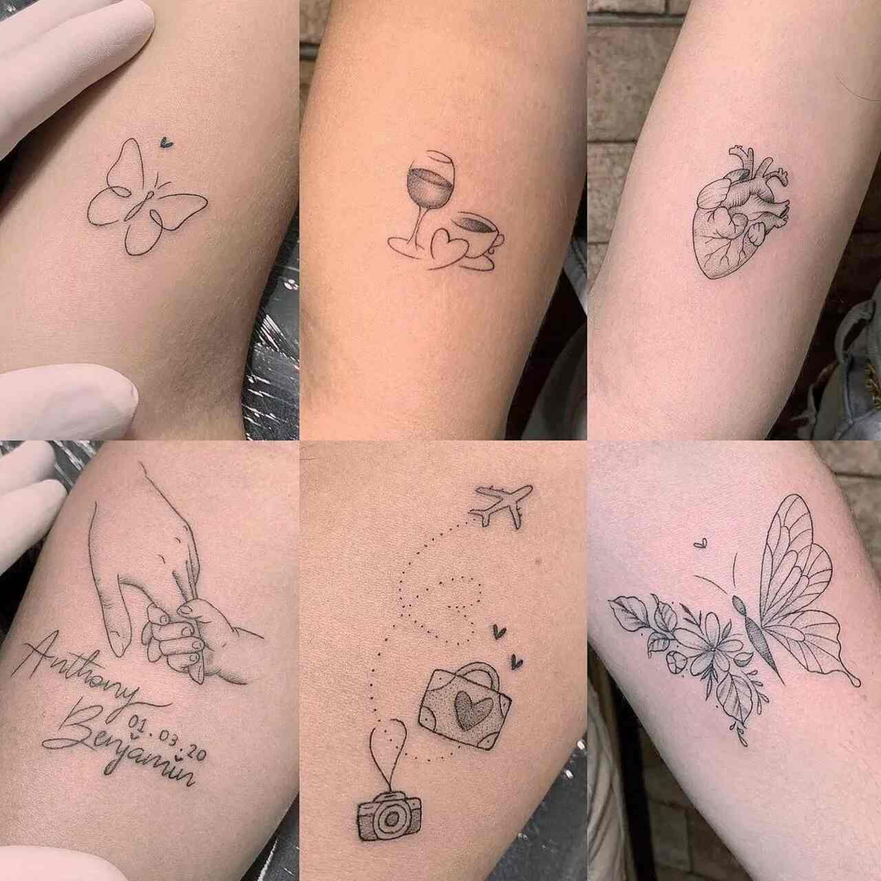 tatuagem minimalista feminina