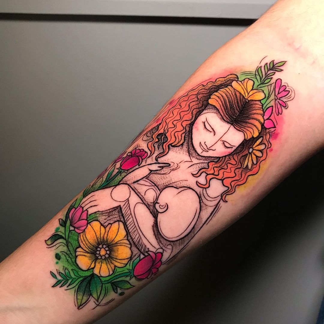 Homenagens Eternas: Ideias de Tatuagens para Mães que Partiram