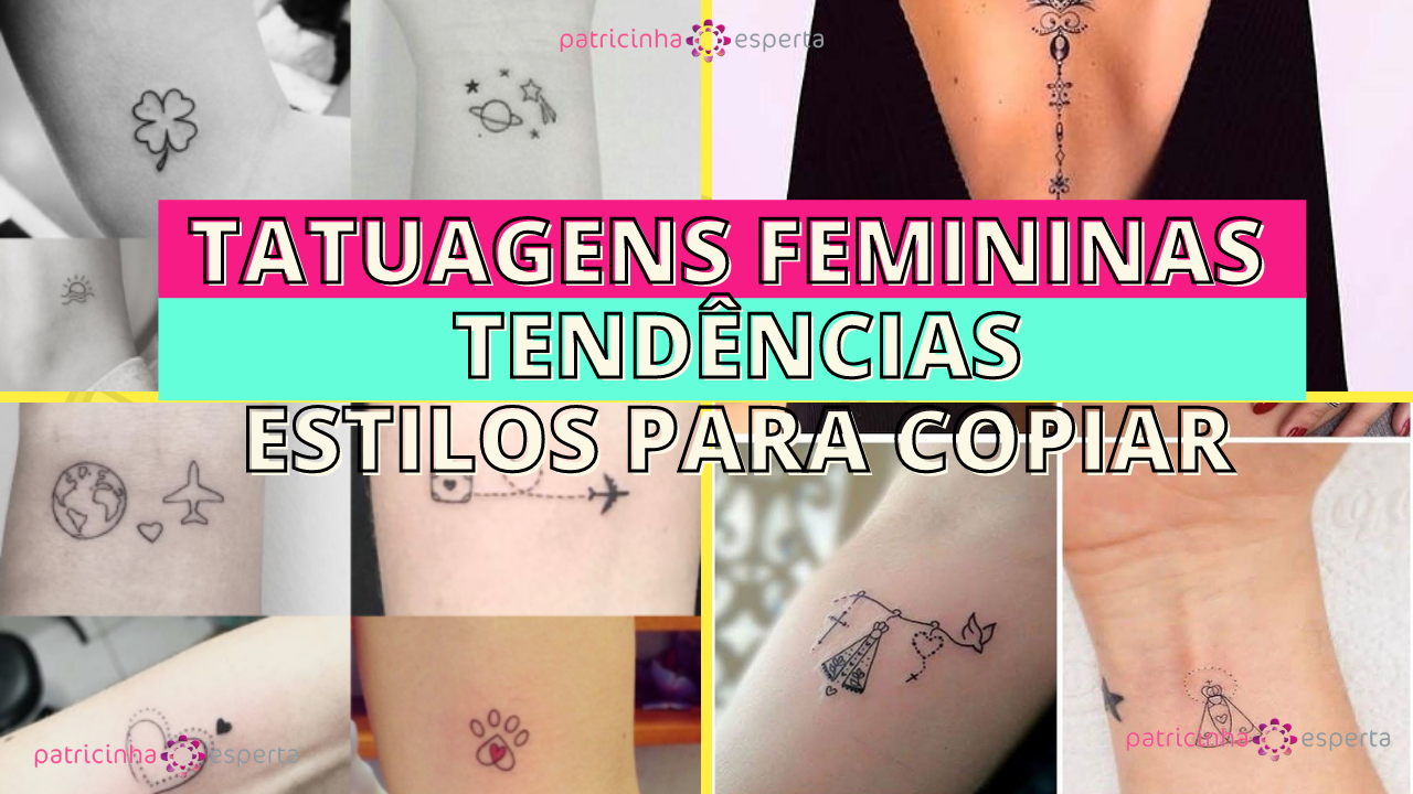 inspiração tatuagem delicada feminina