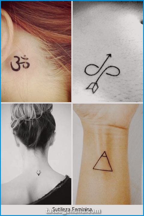 tatuagens minimalistas com significado