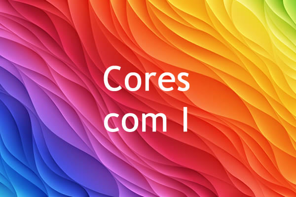 Cores de flores com I