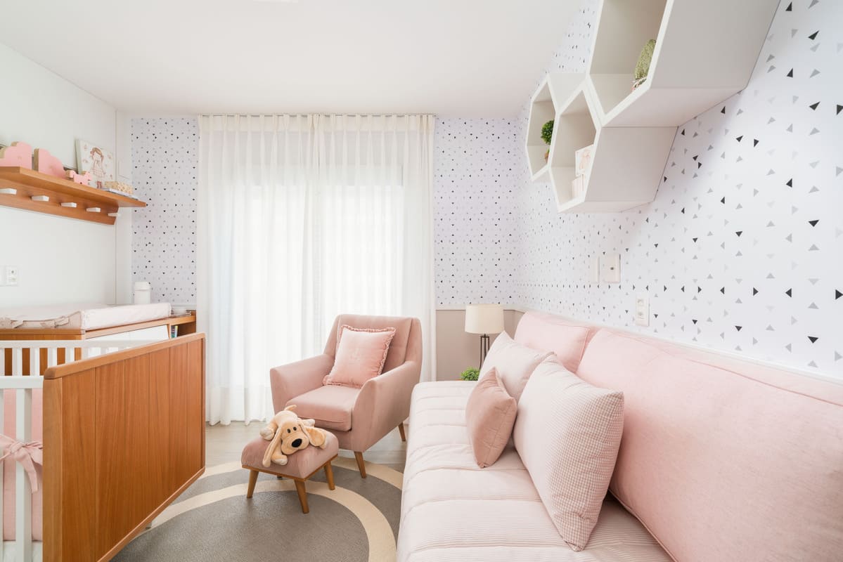 ideias decoração quarto bebê menina