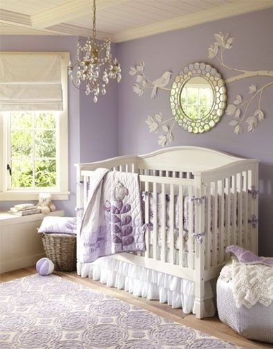 ideias decoração quarto bebê menina