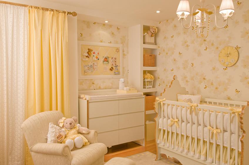 ideias decoração quarto bebê menina