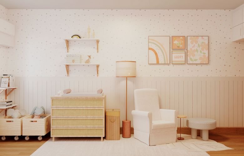 estilos quarto bebê menina