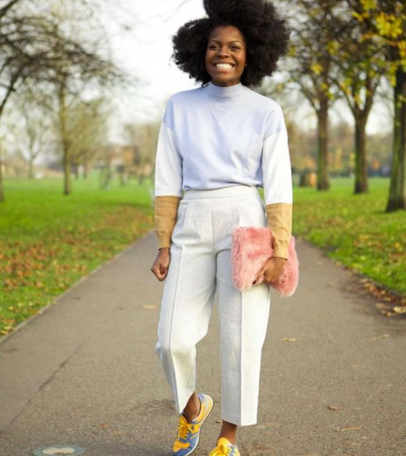 looks com tênis confortável para trabalhar em pé
