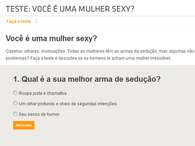 descubra sua sensualidade