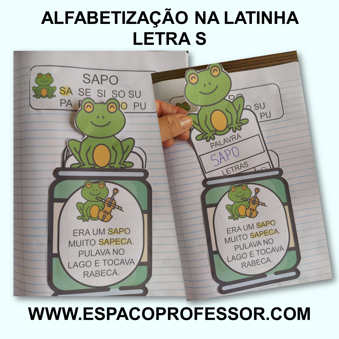 histórias inspiradoras para alfabetização com a letra S