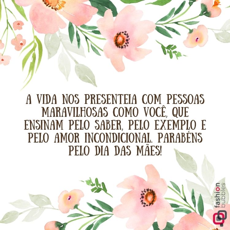 texto para o dia das maes