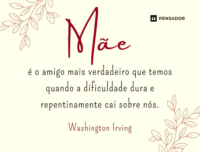 frases curtas e criativas para o dia das mães