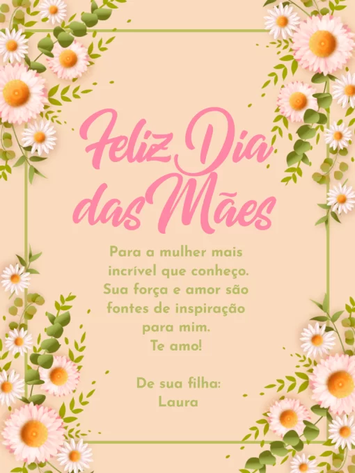 texto para o dia das maes