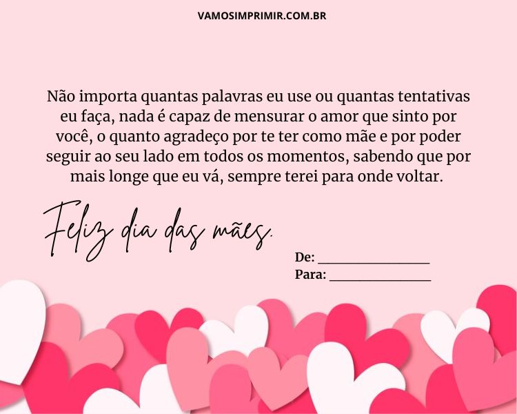 erros comuns ao escrever mensagem para mãe