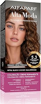 Tinta De Cabelo Castanho Claro Dourado