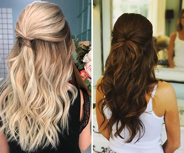 penteados para cabelo longo