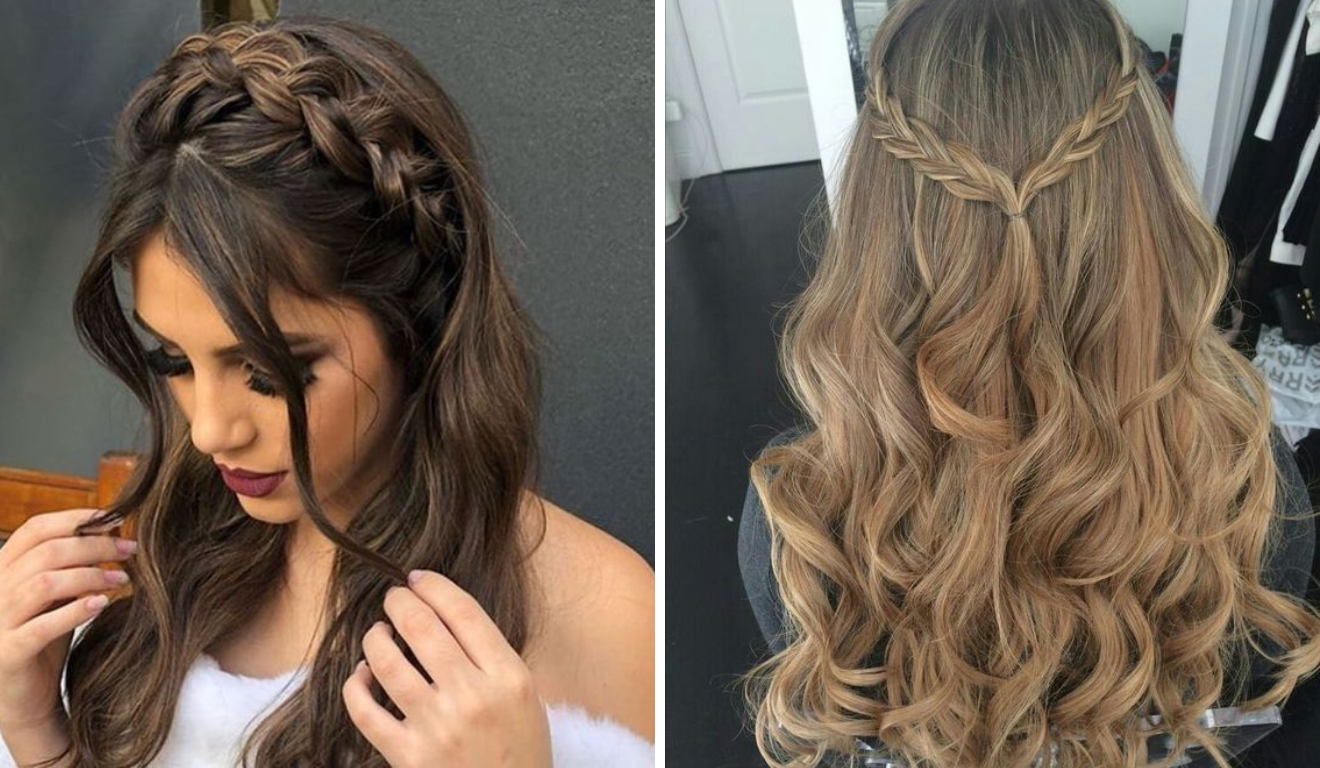 penteados fáceis para cabelo molhado